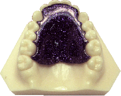 Color purple glitter