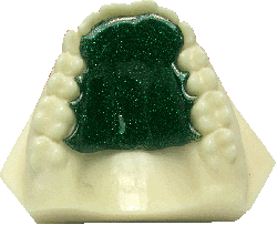 Color green glitter