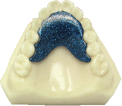 Color blue glitter